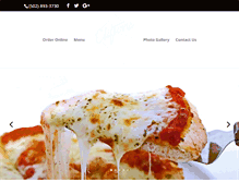 Tablet Screenshot of cliftonspizza.com